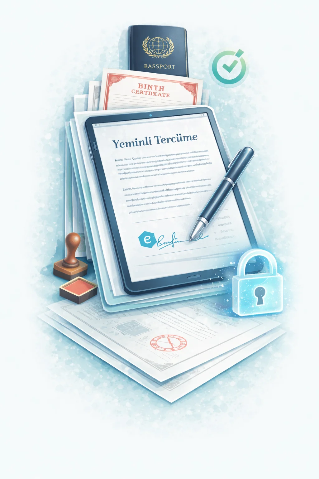 E Imzali Yeminli Tercume